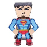 Metal Earth DC Igazság Ligája - Superman mini modell - lézervágott acél makettező szett