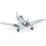 Metal Earth F4U Corsair repülőgép - lézervágott acél makettező szett