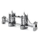 Metal Earth London Tower Bridge - lézervágott acél makettező szett