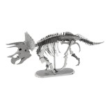 Metal Earth Triceratops - lézervágott acél makettező szett