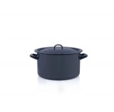 Metalac Classic zománcozott mély lábas fedővel 34 cm, 23,5 L (355986)