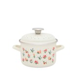 Metalac Standard zománcozott mély lábas fedővel, 16 cm, 2 L (388658)