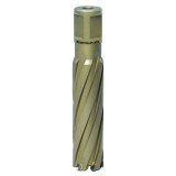 METALLKRAFT Koronafúró 30mm/80mm vágóéllel, 19mm weldonszár Hard-Line