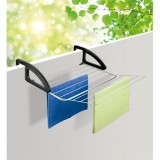 Metaltex BRIES SZÉTNYITHATÓ RUHASZÁRÍTÓ RADIÁTORRA, EPOTHERM BEVONATTAL, 6 M SZÁRÍTÓFELÜLET MX405812