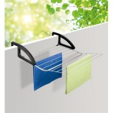 Metaltex MX405812 bries szétnyitható ruhaszárító radiátorra, epotherm bevonattal, 6 m szárítófelület