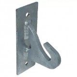 METZ H025 Átfeszítő horog falra tűzihorganyzott acél, szalagrögzítéshez