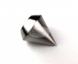 Metz nemesfém színű karnis végzáró 19 mm-es karnisrúdra 2 db/cs.