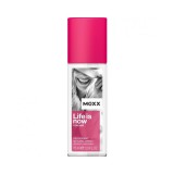 MEXX Life Is Now Natural Spray Deo 75ml Nőknek