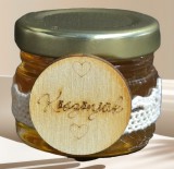 Méz köszönetajándék esküvőre