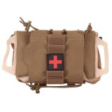 MFH Pouch, First Aid, "Tactical IFAK", coyote - Elsősegély zseb, barna