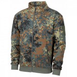 MFH Sweatjacket, "Tactical", BW camo - dzseki, polár
