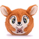 MGA Entertainment Bouncibles: Pattogó plüss labda - Jumpi, a barna kenguru