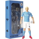 MGA Entertainment Focista akciófigura, 20cm - Manchester City, Haaland 9-es mezben