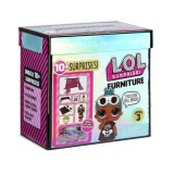 MGA Entertainment L.O.L Surprise Furniture 3. széria: Sleepover játékszett, babával és bútorokkal - ottalvós buli
