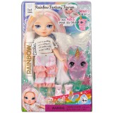 MGA Entertainment Rainbow High Littles szivárvány tündér Opal Raine baba
