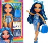 MGA Entertainment Rainbow High Swim & Style Skyler baba kék ruhában