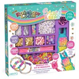 MGA Entertainment Rainbow Loom: Auto Loom gumikarkötőkészítő szett gyöngyökkel