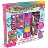 MGA Entertainment Rainbow Loom: Cute-Tique kincsesbánya gumikarkötő készítő szett