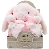 MGA Entertainment SweetDreams: Takaró és plüss nyuszi rózsaszín színben