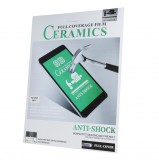 MH Protect Apple iPad Air 2020 4th Gen. 9D teljes képernyős kijelzővédő üvegfólia fekete (9H)