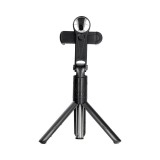 MH Protect Bluetooth szelfi bot, tripod állvánnyal, távirányitóval, tükör kiegészítéssel, SSTR-11, fekete