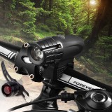 MH Protect Első fehér és hátsó piros fényű kerékpár lámpa USB töltőkábellel