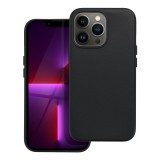 MH Protect IPHONE 13 PRO Leather Mag Cover tok fekete