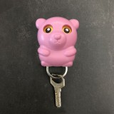 MH Protect Kulcstartó maci rózsaszín