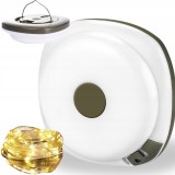 MH Protect LED kemping füzér – 8 m, meleg fény, újratölthető, tekercselt