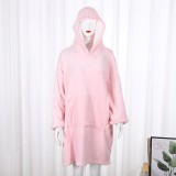 MH Protect Meleg pulóver - 4 az 1-ben takaró kapucnival - rózsaszín