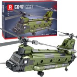 MH Protect Reobrix CH-47 Chinook helikopter licencelt építőkockák 1458 db ZA5802