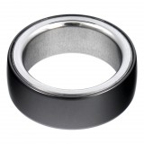 MH Protect Smart Ring R8 - okos kerámia gyűrű töltőállomással, 18 mm-es méret, fekete