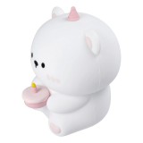 MH Protect Születésnapi Teddy Bear Art Deco Éjszakai lámpa