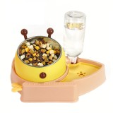 MH Protect Tál automata vízadagolóval kutyának és macskának 2 az 1-ben - rózsaszín