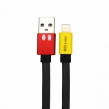 MH Protect USB kábel Disney - Mickey Apple USB - Lightning (8Pin) 1 méter piros