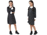 MH Protect Wednesday Addams jelmez gyerekeknek – Halloween álruha 125 - 135cm