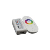 Mi-Light FUT025 RGB LED vezérlő + távirányító, érintőgombos, 10A, 12-24V DC