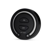 Mi-Light FUT087B monokróm távirányító, dimmer, körérintős, fekete, 2,4GHz, elemes