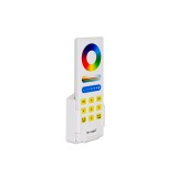 Mi-Light FUT088 RGB+CCT RF távirányító, érintőgombos, elemes, fali tartóval
