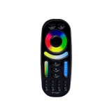 Mi-Light FUT092B RGB+CCT távirányító, 4 zónás, fekete, 2,4GHz, elemes