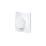 Mi-Light K1 dimmer+CCT fali távirányító, fehér, tekerőgombos, elemes, 86x86 mm