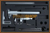 MIB Messzeuge Germany GmbH MIB 01005038 Mérőeszköz készlet, 6 részes mechanikus tolómérővel