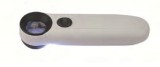 MIB Messzeuge Germany GmbH MIB 01005084 Kézi nagyító LED világítással 21mm-es lencse, 40 dioptria,nyéllel