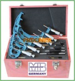 MIB Messzeuge Germany GmbH MIB 01017066 Precíziós mikrométer készlet, 0 - 150 mm