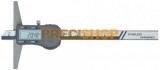 MIB Messzeuge Germany GmbH MIB 02026012 Digitális rozsdamentes mélységmérő 200 mm / 0,01 DIN 862