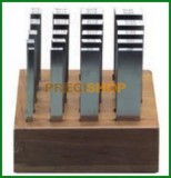 MIB Messzeuge Germany GmbH MIB 06062096 Mérőhasáb klt.; Párhuzamosan edzett, HRC 60 ±2, Tűrés ±0,01 mm; 20 pár