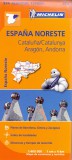 Michelin Travel Publications: Catalunya, Aragón, Andorra regionalmap - könyv