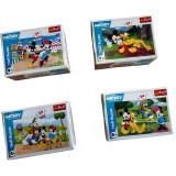 Mickey egér 54db-os mini puzzle több változatban 1db - Trefl