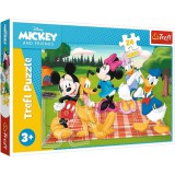 Mickey egér és barátai: Piknik 24 db-os Maxi puzzle - Trefl