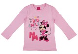 Mickey egér Hosszú ujjú kislány póló Minnie egér mintával